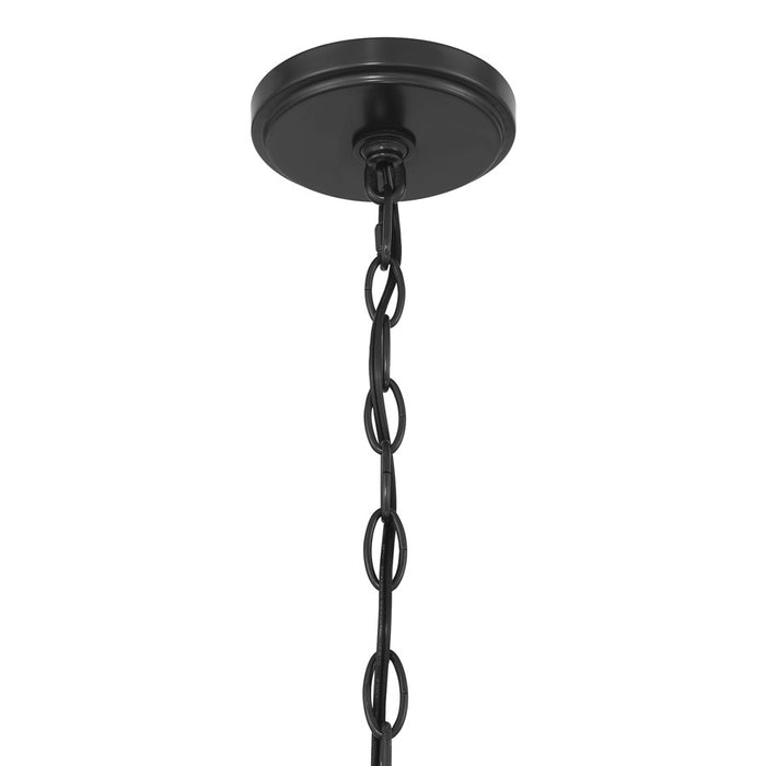 Savoy House Hearst 8 Lt Chandelier, Blk, Black Tourmaline