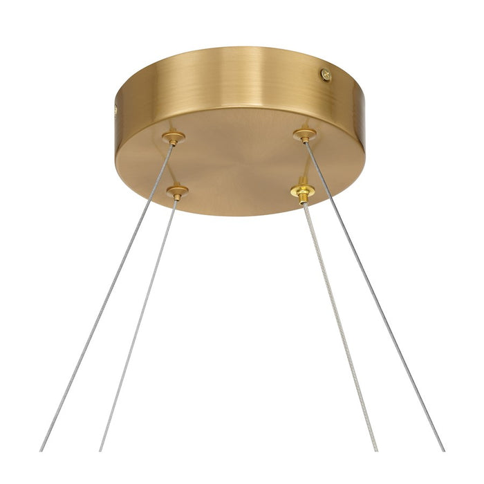 Savoy House Castello 8 Lt Chandelier, Clear, Warm Brass