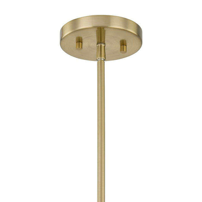 Savoy House Essentials Baldwin 8Lt Chandelier, Brass/White