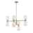 Savoy House Essentials Baldwin 8Lt Chandelier, Satin Nickel