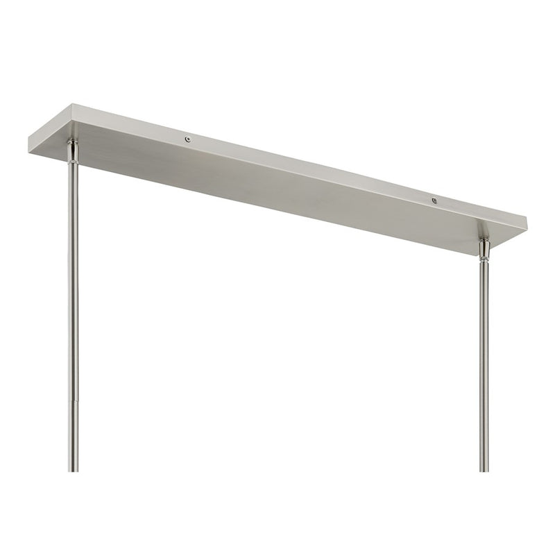Savoy House Essentials Baldwin 8Lt Lin Chandelier, Satin Nickel