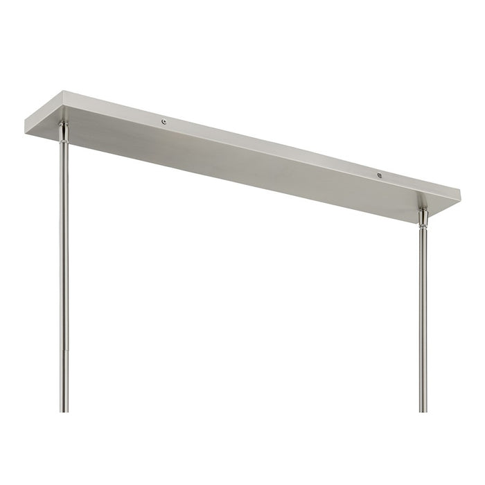 Savoy House Essentials Baldwin 8Lt Lin Chandelier, Satin Nickel