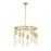 Savoy House Chelsea 8-Light Chandelier, Warm Brass