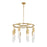 Savoy House Chelsea 8-Light Chandelier, Warm Brass