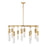 Savoy House Chelsea 12-Light Chandelier, Warm Brass - 1-1367-12-322