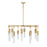 Savoy House Chelsea 12-Light Chandelier, Warm Brass