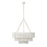 Savoy House Phong 9 Lt Chandelier, Blanco