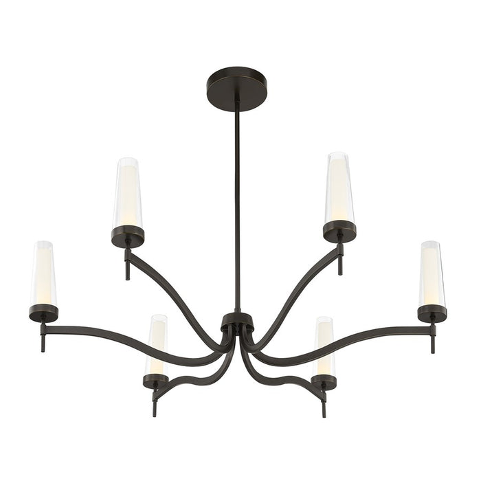 Savoy House Butler 6Lt Chandelier, Mediterranean