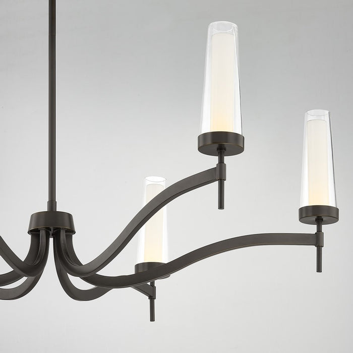 Savoy House Butler 6Lt Chandelier, Mediterranean