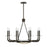 Savoy House Salford 9 Lt Chandelier, Mediterranean Bronze