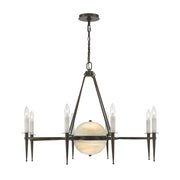 Savoy House Sanger 10 Lt Chandelier, Mediterranean Bronze - 1-1488-10-15