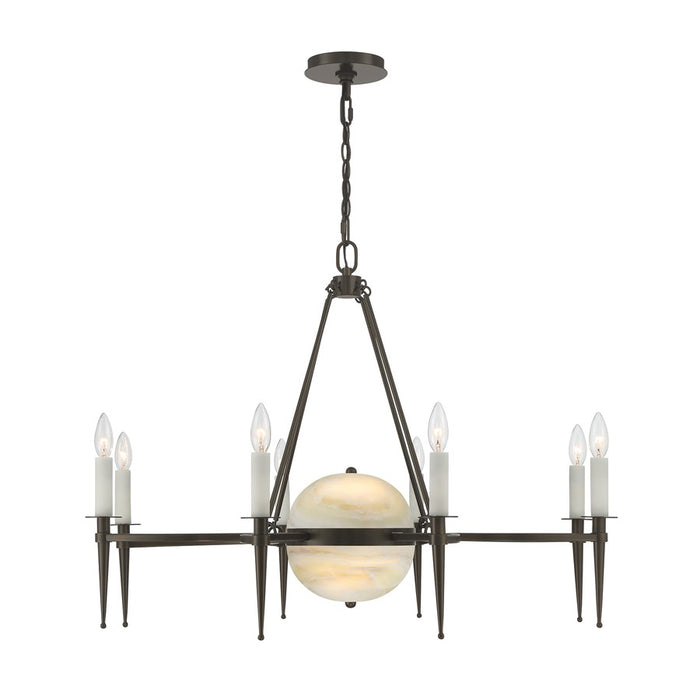 Savoy House Sanger 10 Lt Chandelier, Mediterranean Bronze - 1-1488-10-15