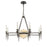Savoy House Sanger 10 Lt Chandelier, Mediterranean Bronze