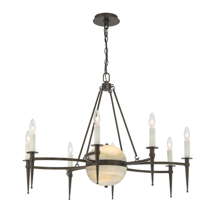Savoy House Sanger 10 Lt Chandelier, Mediterranean Bronze