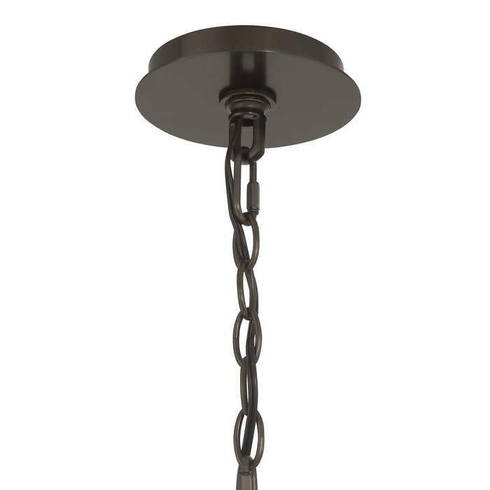 Savoy House Sanger 10 Lt Chandelier, Mediterranean Bronze