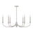 Savoy House Essentials Coventry 6 Lt Chandelier, Satin Nickel