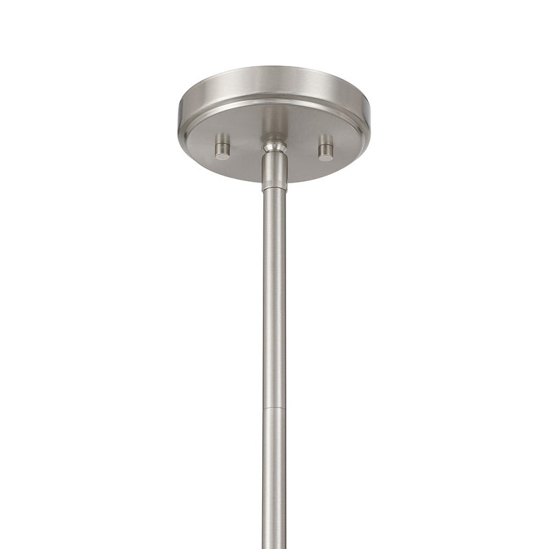 Savoy House Essentials Coventry 6 Lt Chandelier, Satin Nickel