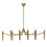 Savoy House Belleza 10 Light Linear Chandelier, Spumante