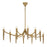 Savoy House Belleza 10 Light Linear Chandelier, Spumante