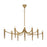 Savoy House Belleza 10 Light Linear Chandelier, Spumante