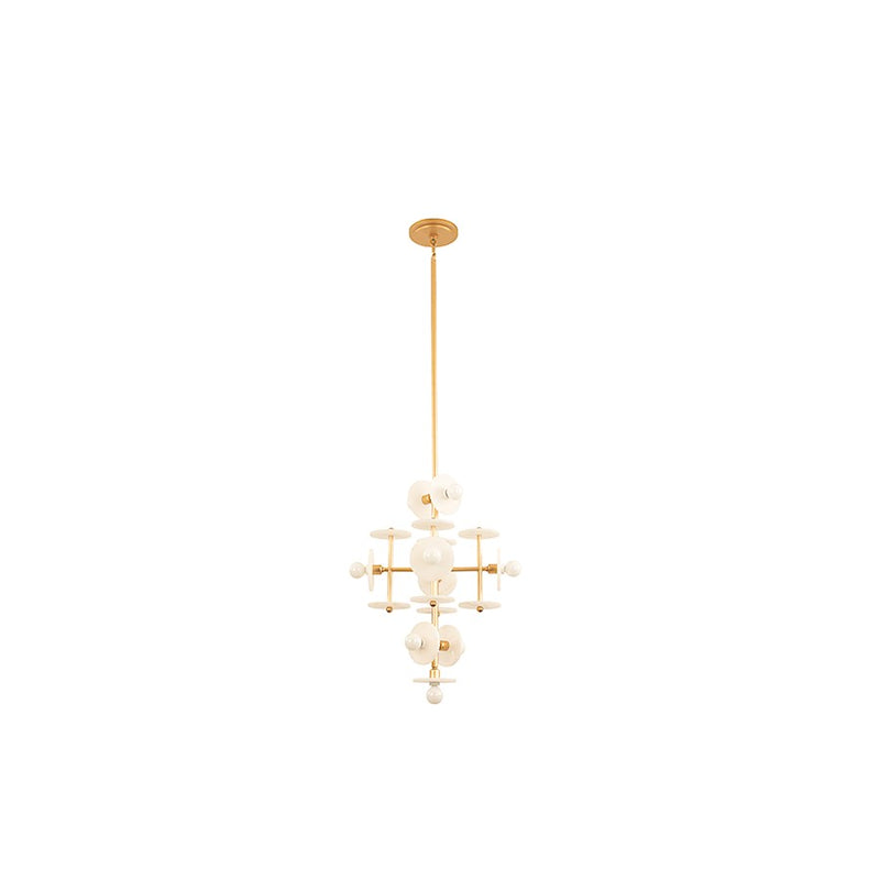Savoy House Amani 9-Light Pendant, Gold