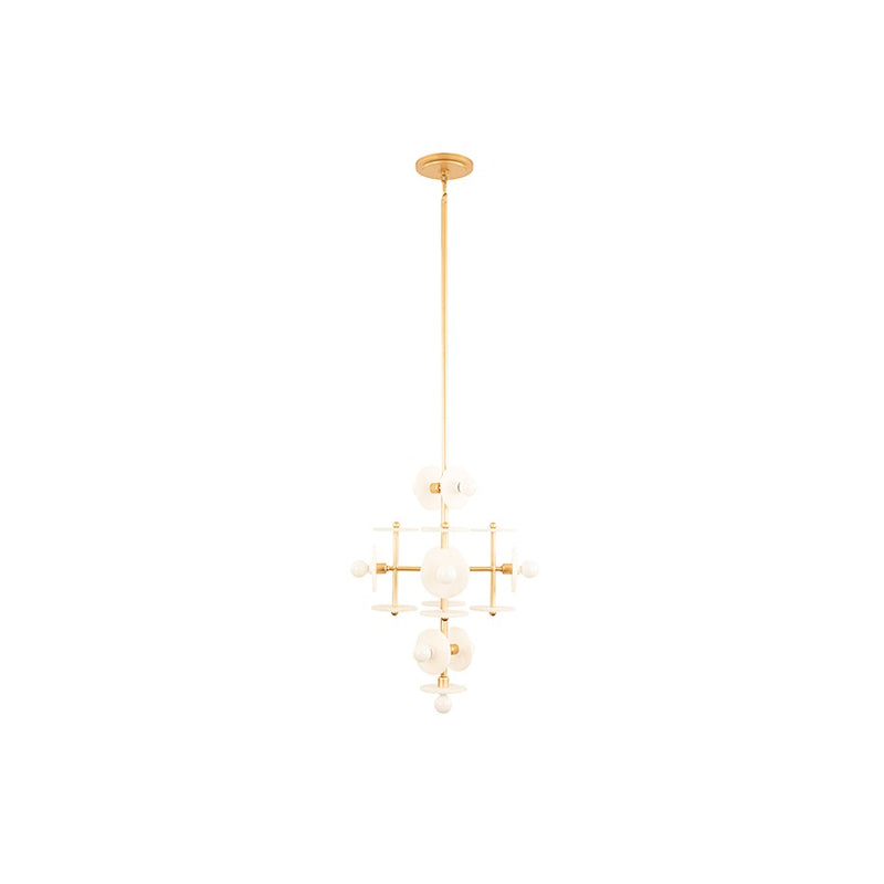 Savoy House Amani 9-Light Pendant, Gold