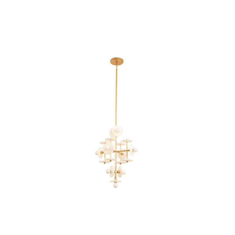 Savoy House Amani 9-Light Pendant, Gold