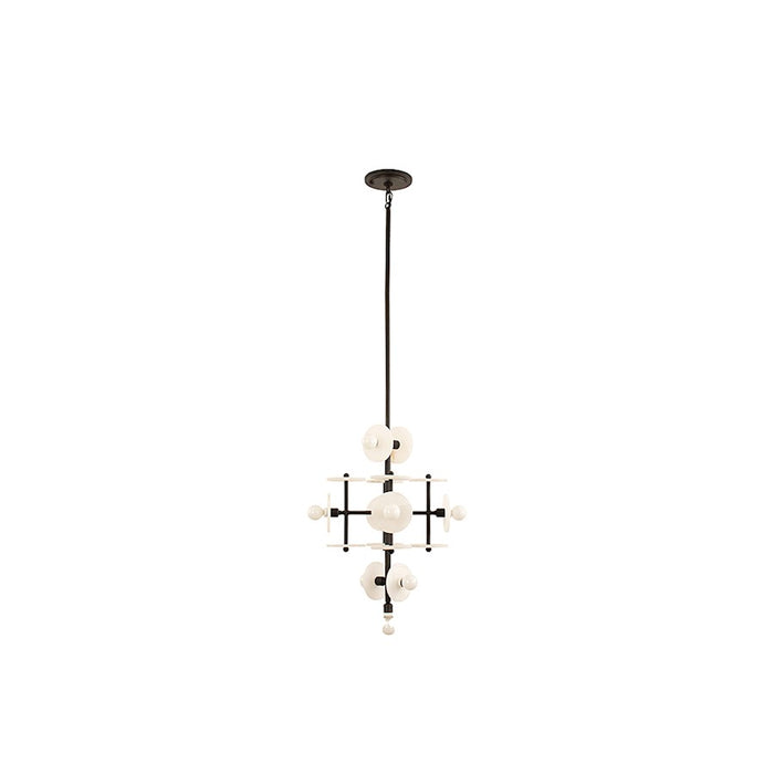 Savoy House Amani 9-Light Pendant, Black Cashmere