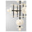 Savoy House Amani 9-Light Pendant, Black Cashmere