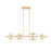 Savoy House Amani 14-Light Linear Chandelier, Gold