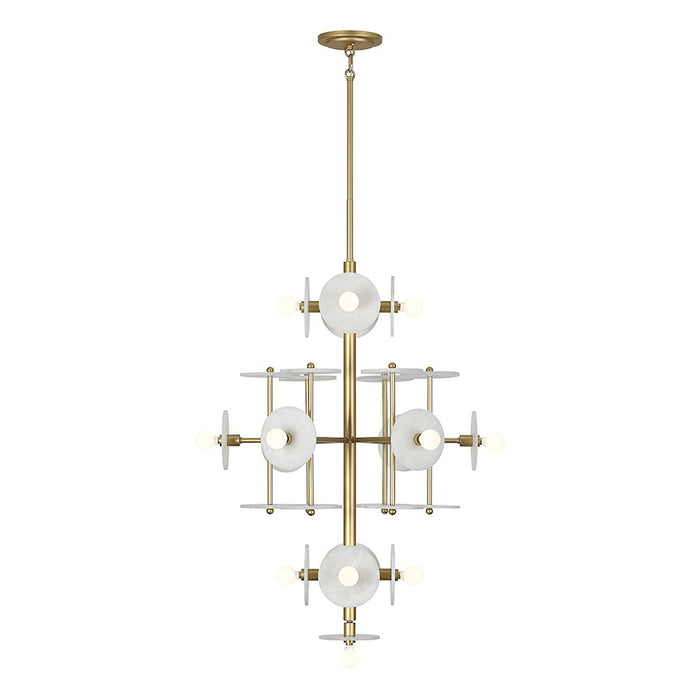 Savoy House Amani 15-Light Chandelier, Royal Gold