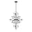 Savoy House Amani 15-Light Chandelier, Black Cashmere