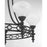 Savoy House Allston 5 Lt Chandelier, White Strie, Matte Black