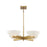Savoy House Fallon 4-Light Chandelier, Warm Brass