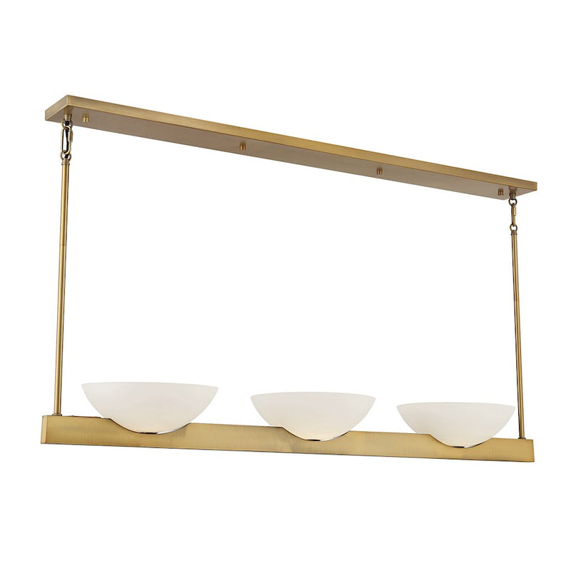 Savoy House Fallon 3 Light Linear Chandelier
