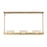 Savoy House Fallon 3-Light Linear Chandelier, Warm Brass