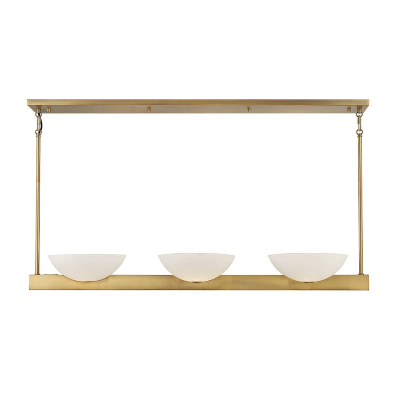 Savoy House Fallon 3 Light Linear Chandelier