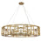 Savoy House Radcliffe 8-Light Chandelier, Burnished Brass