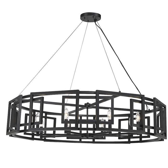 Savoy House Radcliffe 8-Light Chandelier, Matte Black