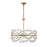 Savoy House Camille 5-Light Chandelier, Warm Brass