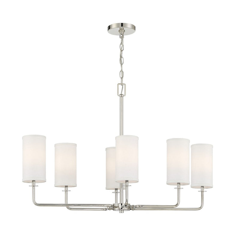 Savoy House Powell 6 Light Linear Chandelier