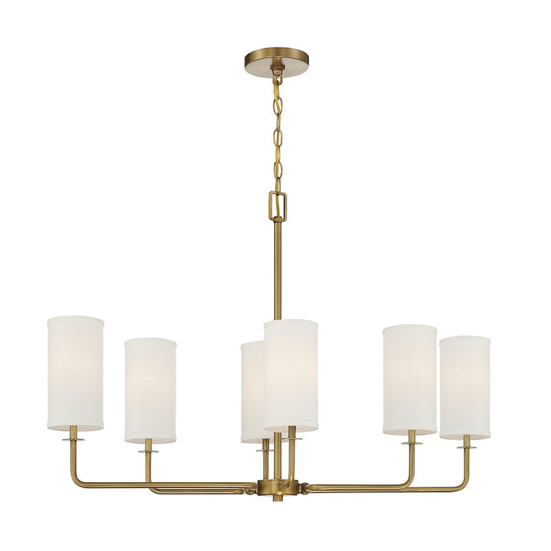 Savoy House Powell 6 Light Linear Chandelier