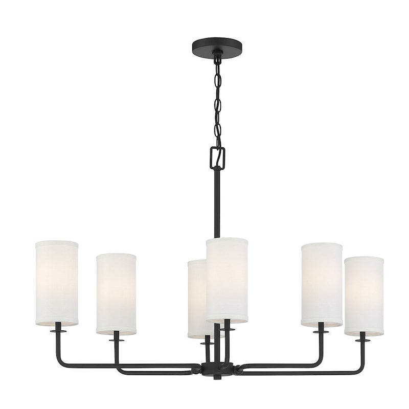 Savoy House Powell 6 Light Linear Chandelier