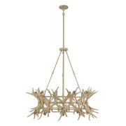 Savoy House Daniels 8-Light Chandelier, Natural Antler - 1-1760-8-198