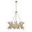 Savoy House Daniels 8-Light Chandelier, Natural Antler