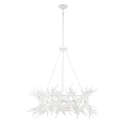 Savoy House Daniels 8-Light Chandelier, Matte White - 1-1760-8-80