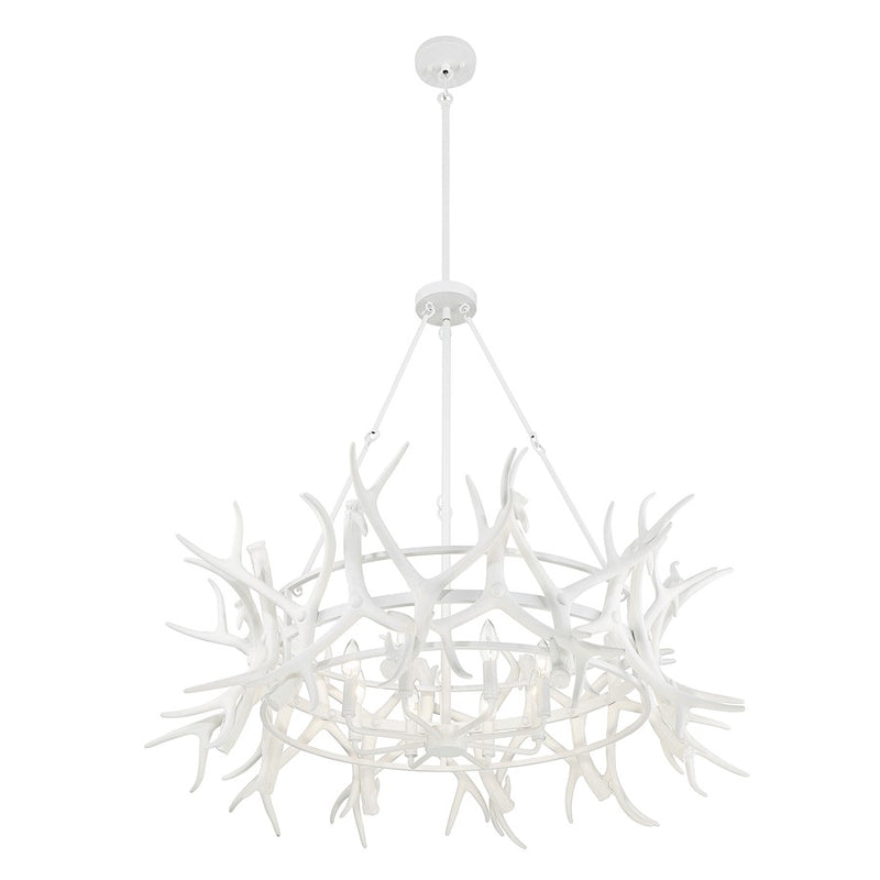 Savoy House Daniels 8-Light Chandelier, Matte White