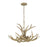 Savoy House Daniels 6-Light Chandelier, Natural Antler