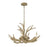 Savoy House Daniels 6-Light Chandelier, Natural Antler