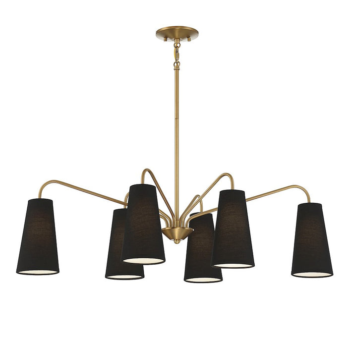 Savoy House Edgewood 6 Light Linear Chandelier
